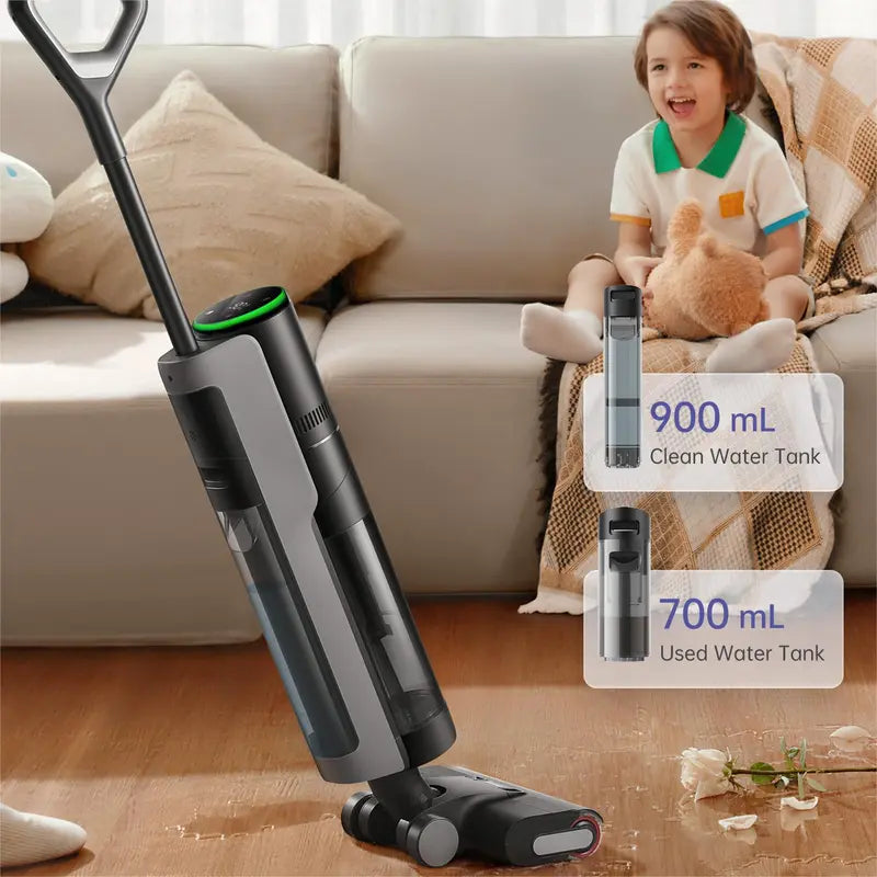 Cordless Wet Dry Vacuum Cleaner & Mop - Clean, Scrub & Dry Hard Floors in One Go 🧹