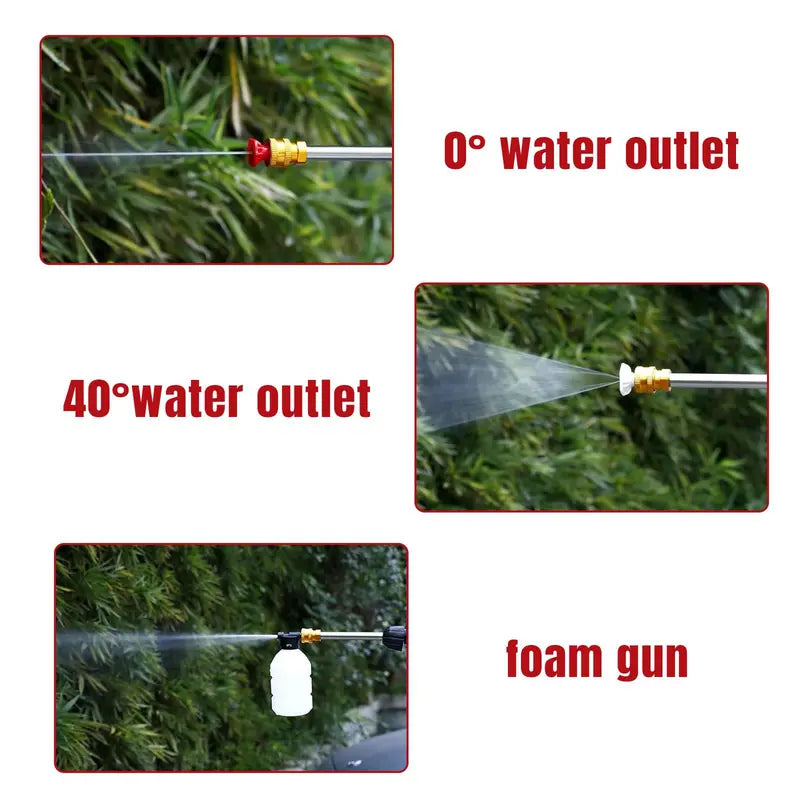 Cordless Power Washer - 2000PSI, 2x Rechargeable Battery, Perfect for Car, Patio & Garden 🧽💦