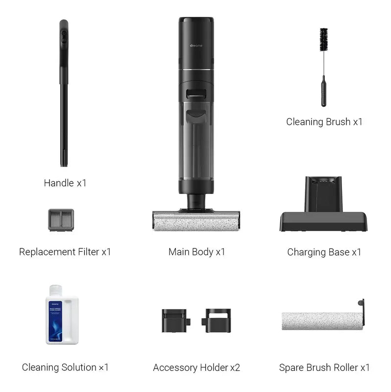 Cordless Wet Dry Vacuum Cleaner & Mop - Clean, Scrub & Dry Hard Floors in One Go 🧹